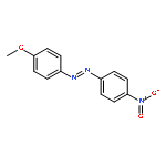 Diazene,1-(4-methoxyphenyl)-2-(4-nitrophenyl)-