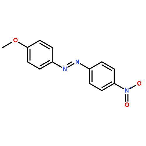 Diazene,1-(4-methoxyphenyl)-2-(4-nitrophenyl)-