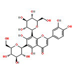 4H-1-Benzopyran-4-one,2-(3,4-dihydroxyphenyl)-6,8-di-b-D-glucopyranosyl-5,7-dihydroxy-