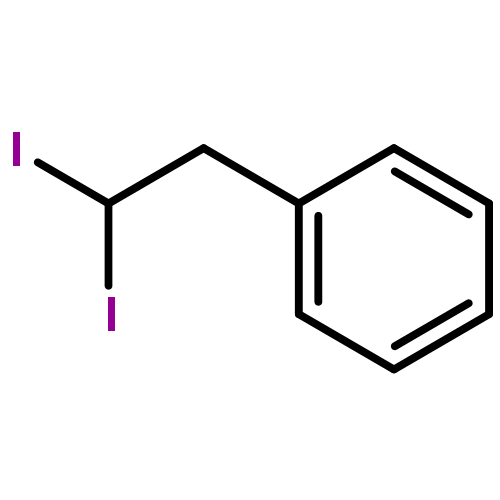 Benzene, (2,2-diiodoethyl)-