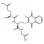 Glycine, L-g-glutamyl-S-(1,4-dihydro-3-methyl-1,4-dioxo-2-naphthalenyl)-L-cysteinyl-