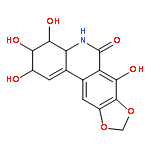 (2S,3R,4S,4aR)-2,3,4,7-tetrahydroxy-3,4,4a,5-tetrahydro[1,3]dioxolo[4,5-j]phenanthridin-6(2H)-one