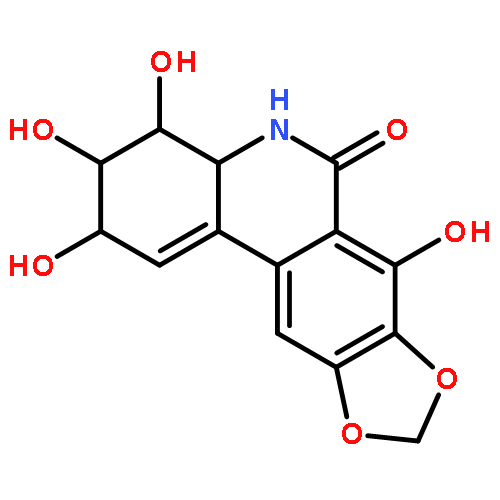 (2S,3R,4S,4aR)-2,3,4,7-tetrahydroxy-3,4,4a,5-tetrahydro[1,3]dioxolo[4,5-j]phenanthridin-6(2H)-one