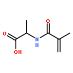 L-Alanine,N-(2-methyl-1-oxo-2-propen-1-yl)-