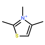 Thiazolium, 2,3,4-trimethyl-