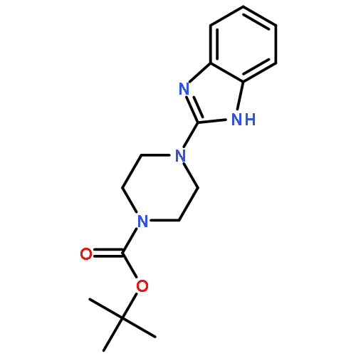 1-Piperazinecarboxylicacid, 4-(1H-benzimidazol-2-yl)-, 1,1-dimethylethyl ester