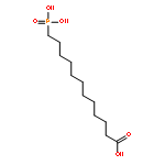 Dodecanoic acid, 12-phosphono-