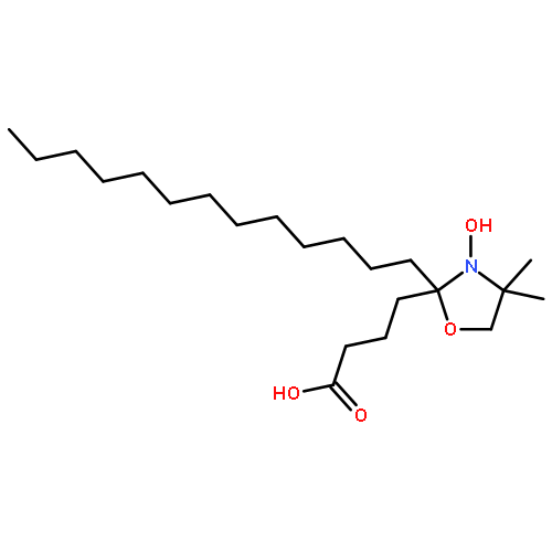 3-Oxazolidinyloxy,2-(3-carboxypropyl)-4,4-dimethyl-2-tridecyl-