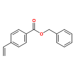 Benzoic acid, 4-ethenyl-, phenylmethyl ester