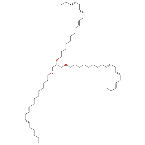 (3Z,6Z,9Z)-18-({1-[(9Z,12Z)-octadeca-9,12-dien-1-yloxy]-3-[(9Z,12Z,15Z)-octadeca-9,12,15-trien-1-yloxy]propan-2-yl}oxy)octadeca-3,6,9-triene