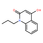 2(1H)-Quinolinone,4-hydroxy-1-propyl-