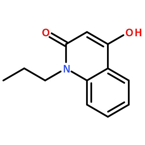 2(1H)-Quinolinone,4-hydroxy-1-propyl-