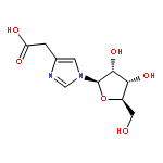 1H-Imidazole-4-aceticacid, 1-b-D-ribofuranosyl-