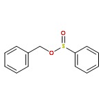 Benzenesulfinic acid, phenylmethyl ester