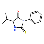 (S)-5-(1-methylethyl)-3-phenyl-2-thioxoimidazolidin-4-one