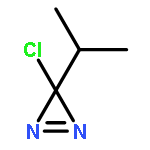 3H-Diazirine, 3-chloro-3-(1-methylethyl)-