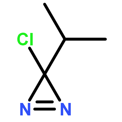 3H-Diazirine, 3-chloro-3-(1-methylethyl)-