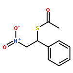 Ethanethioic acid,S-(2-nitro-1-phenylethyl) ester