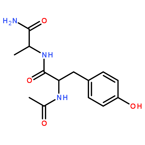 L-Alaninamide, N-acetyl-L-tyrosyl-