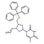 Thymidine,3'-azido-3'-deoxy-5'-O-(triphenylmethyl)-