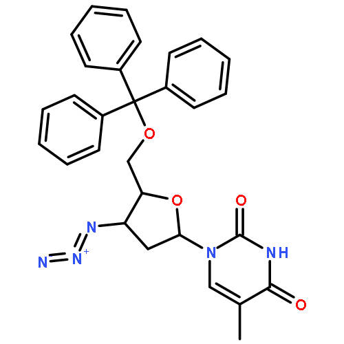 Thymidine,3'-azido-3'-deoxy-5'-O-(triphenylmethyl)-