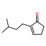 2-isopentylcyclopent-2-en-1-one