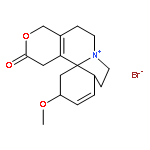 1H,12H-Pyrano[4',3':3,4]pyrido[2,1-i]indol-12-one,2,3,5,6,8,9,10,13-octahydro-2-methoxy-, hydrobromide (1:1), (2S,13bS)-