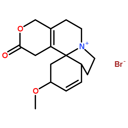 1H,12H-Pyrano[4',3':3,4]pyrido[2,1-i]indol-12-one,2,3,5,6,8,9,10,13-octahydro-2-methoxy-, hydrobromide (1:1), (2S,13bS)-