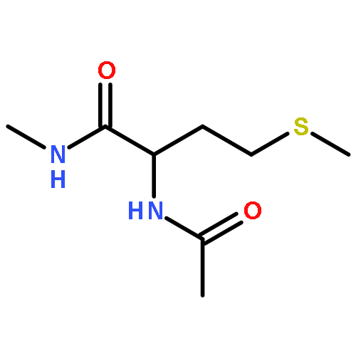 Butanamide, 2-(acetylamino)-N-methyl-4-(methylthio)-, (S)-