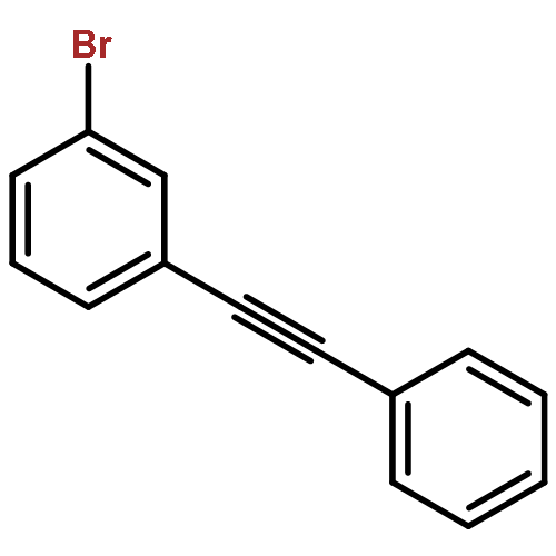 Benzene, 1-bromo-3-(phenylethynyl)-