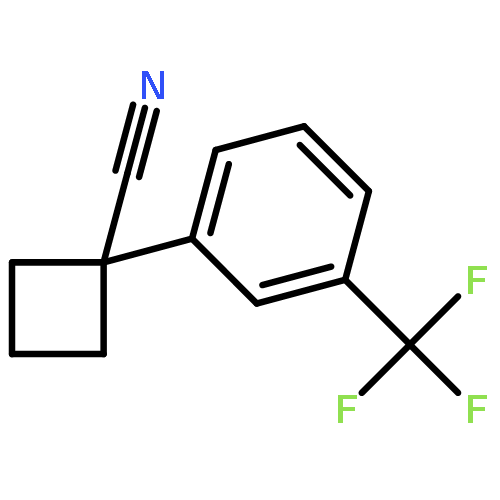 1-[3-(TRIFLUOROMETHYL)PHENYL]CYCLOBUTANE-1-CARBONITRILE 