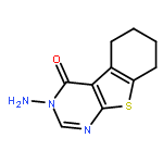 3-Amino-5,6,7,8-tetrahydro-3H-benzo[4,5]thieno[2,3-d]pyrimidin-4-one