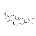 Pregnan-20-one, 3-(sulfooxy)-, (3a,5a)-