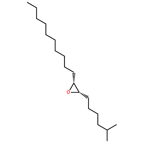 Oxirane,2-decyl-3-(5-methylhexyl)-, (2R,3S)-rel-