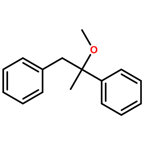 Benzene, 1,1'-(1-methoxy-1-methyl-1,2-ethanediyl)bis-