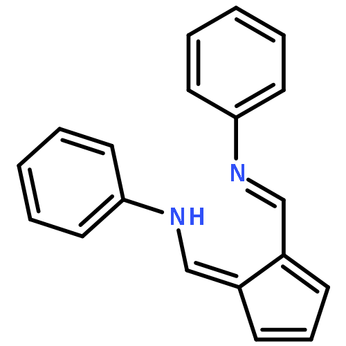 Benzenamine,N-[[5-[(phenylamino)methylene]-1,3-cyclopentadien-1-yl]methylene]-