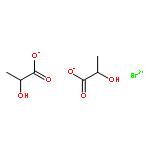 Propanoic acid,2-hydroxy-, strontium salt (2:1)