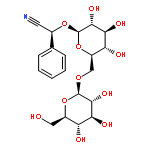 Benzeneacetonitrile, a-[(6-O-b-D-glucopyranosyl-b-D-glucopyranosyl)oxy]-, (aS)-