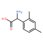 2-Amino-2-(2,4-dimethylphenyl)acetic acid