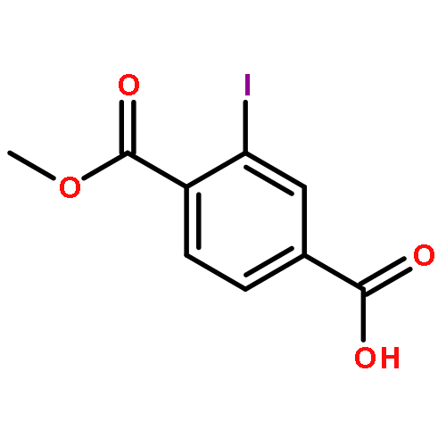 3-Iodo-4-(methoxycarbonyl)benzoic acid