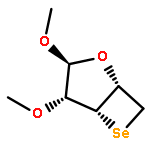 2-Oxa-6-selenabicyclo[3.2.0]heptane, 3,4-dimethoxy-, (1R,3S,4R,5R)-