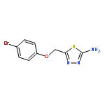 5-((4-Bromophenoxy)methyl)-1,3,4-thiadiazol-2-amine