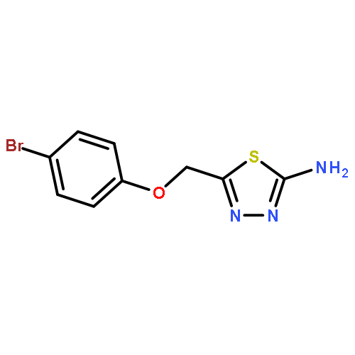 5-((4-Bromophenoxy)methyl)-1,3,4-thiadiazol-2-amine