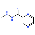 2-Pyrazinecarboximidicacid, 2-methylhydrazide