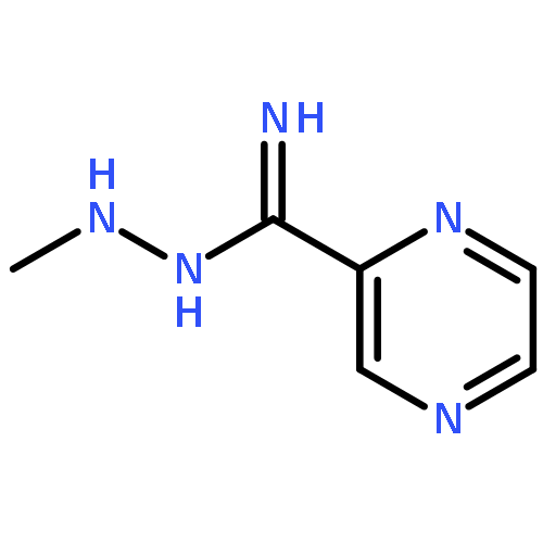 2-Pyrazinecarboximidicacid, 2-methylhydrazide