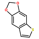 Thieno[2,3-f]-1,3-benzodioxole(6CI,7CI,8CI,9CI)