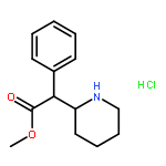 Methyl 2-phenyl-2-(piperidin-2-yl)acetate hydrochloride