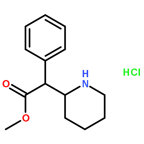 Methyl 2-phenyl-2-(piperidin-2-yl)acetate hydrochloride