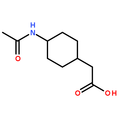 2-(4-acetamidocyclohexyl)acetic Acid