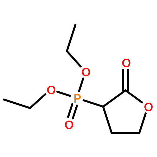 Phosphonic acid,P-(tetrahydro-2-oxo-3-furanyl)-, diethyl ester